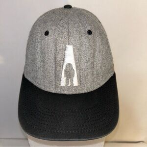 Apollo Originals Gray and Black Snapback Hat